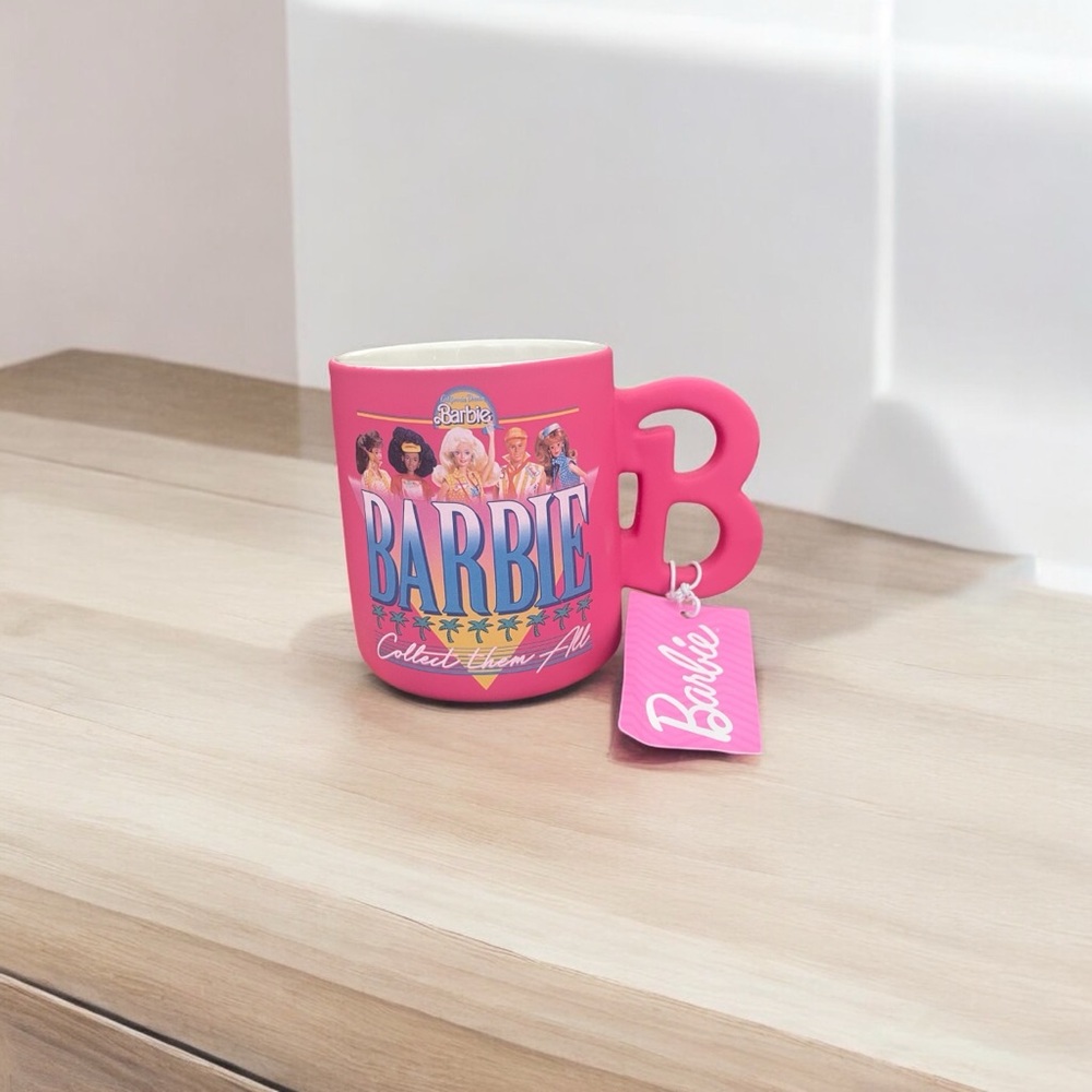 Mattel BARBIE 21OZ Coffee Mug NWT